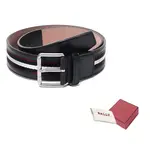BALLY Кожаный ремень мужской, Black - фото