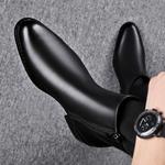 Черные мужские ботинки LUOMAIKE - фото 5