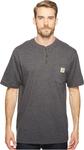 Спецодежда Карманная (S/S Henley) Carhartt, цвет Carbon Heather - фото