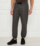 Спортивные штаны мужские Ea7 с узором, черный - фото