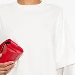 Многослойный свитшот с цепью monili Brunello Cucinelli, белый - фото 7