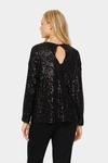Блуза SAINT TROPEZ Reyana, черный - фото 4