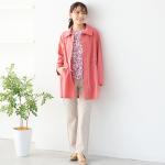 Эластичный тренч Lobjie, цвет Orange - фото 3