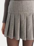 Мини-юбка regular fit Canto 2526106064200 Max&Co., серый - фото 4