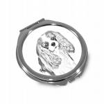 Кавалер-кинг-чарльз-спаниель Карманное зеркальце Inna Marka - фото