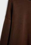 Толстовка Stradivarius Sweatshirt, Dark Brown - фото 7