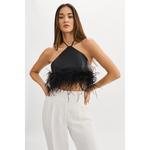 Айсса | Топ на бретелях Lamarque, черный - фото