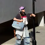 Lee Тканевая сумка Regular Unisex Washed Light Blue - фото 6