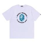 Футболка BAPE Radiation Camo Busy Works Tee, White - фото