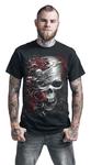 Футболка Spiral Skulls N' Roses, черный - фото 5