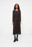 Платье TOM TAILOR DRESS PRINTED, Brown/Black/Dark Brown - фото