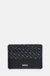 Кожаный чехол для карт Boss, черный - фото