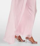 Платье из шелкового шифона с накидкой The Sei, Ballet - фото 6