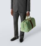 Сумка-дуэль Savoy Medium из замши Gucci, Salam.Gr/Sala.Gr/Vrv - фото 2