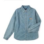 Lee Джимовая рубашка мужская light blue - фото