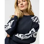 Толстовка Wrangler Applique Loose Fit, синий - фото 6