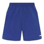 Шорты logo print shorts 'indigo dirty white' Balenciaga, индиго - фото