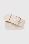 Замшевый ремень Answear Lab, бежевый - фото 2