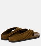 Шлёпанцы из замши Shaw A.Emery, Hazel Suede - фото 2