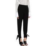 Брюки с зауженными щиколотками MSGM, черный - фото 5