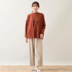 Свитер с баской Lobjie, цвет Brown - фото 6