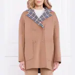 Шерстяное двустороннее пальто Max&Co., коричневый - фото