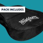 Washburn Apprentice D5CE-Pack Dreadnought Acoustic AD5CEPACK-A-U - фото 4