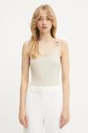 Топ Morgan, бежевый - фото
