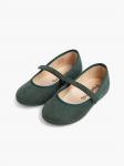 Pisamonas Балетки в зеленом цвете - фото 4