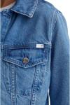 Куртка AG Jeans Isa Cropped Trucker Jacket, Flashback - фото 3
