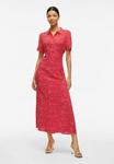 Платье VILA Maxi dress, Mars Red/Red - фото