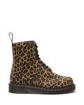 Ботинки Dr. Martens 1460 Pascal Light Tan Mini Leopard Spot Hair On, леопардовый - фото 2