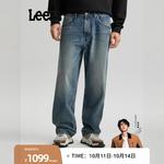 Lee Джинсы мужские среднего размера синие - фото 7