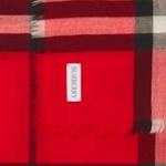 Клетчатый шарф с бахромой Burberry - фото 3