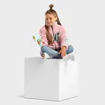 Fairy-G Siroko куртка шерпа для девочек, цвет Rosa - фото 4