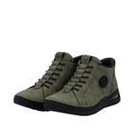 Ботильоны на шнуровке Rieker, Dark green - фото 9