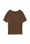 Блуза Vero Moda VMTRUDY, Downtown Brown/Brown - фото 5