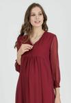 Дневное платье DIANA Attesa Maternity, Бордо - фото 4