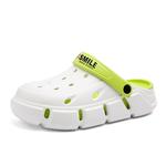 Сабо унисекс Caritesport, белый/зеленый - фото 2