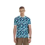 Мужская рубашка поло Bape A Bathing Ape, синий - фото 4