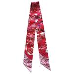 HERMES Шёлковый шарф Твилли унисекс, Red - фото 6