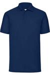 Рубашка-поло Fruit of the Loom 65 35, темно-синий - фото