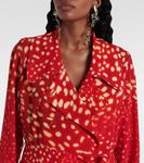 Печатное пальто Dries Van Noten - фото 4