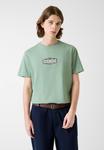 Футболка Guess Jeans Print T-shirt, Hellgrün/Light Green - фото