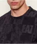 Футболка regular fit Ea7, черный - фото 4