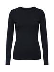 OPUS Лонгслив 'Smilla' в черном цвете - фото