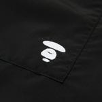 Рубашка с принтом логотипа A Bathing APE Aape, черный - фото 4