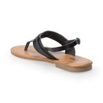 Женские сандалии-стринги Sonoma Goods For Life Karri Shield, черный - фото 3