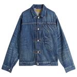 Джинсовая рабочая куртка Future Human Made, индиго - фото