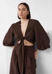 Блуза COMMA, Mocha - фото 2